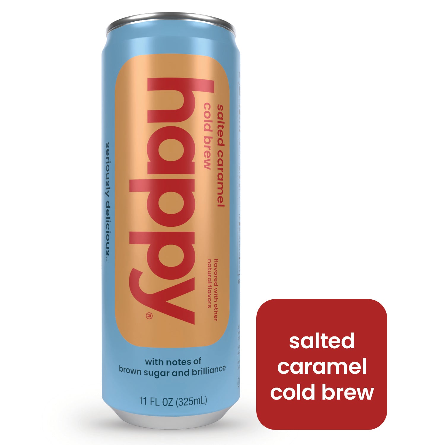 Salted Caramel Cold Brew Canned Coffee