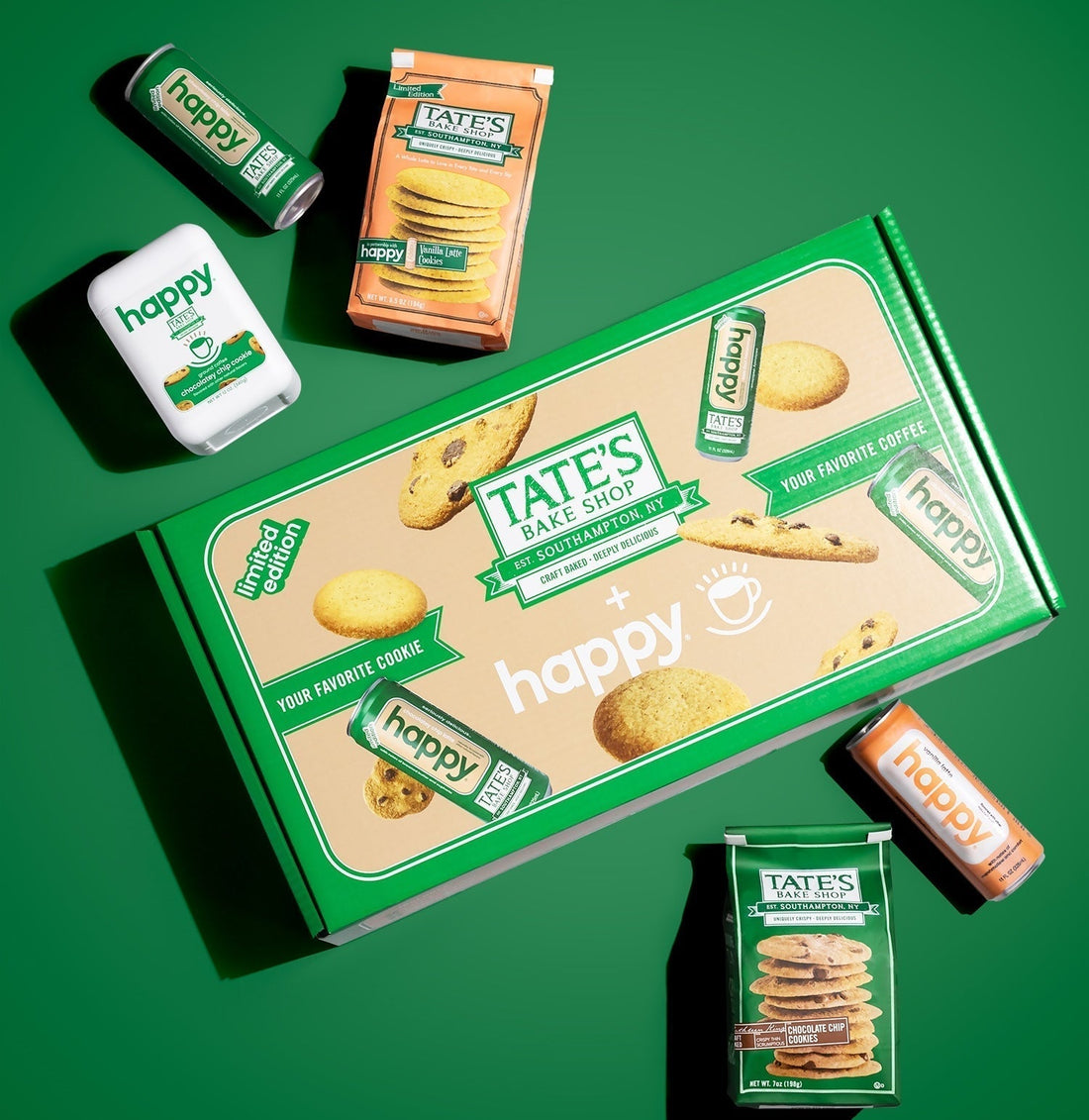 happy® collabs + limited editions: from Tate's cookies to BERO
