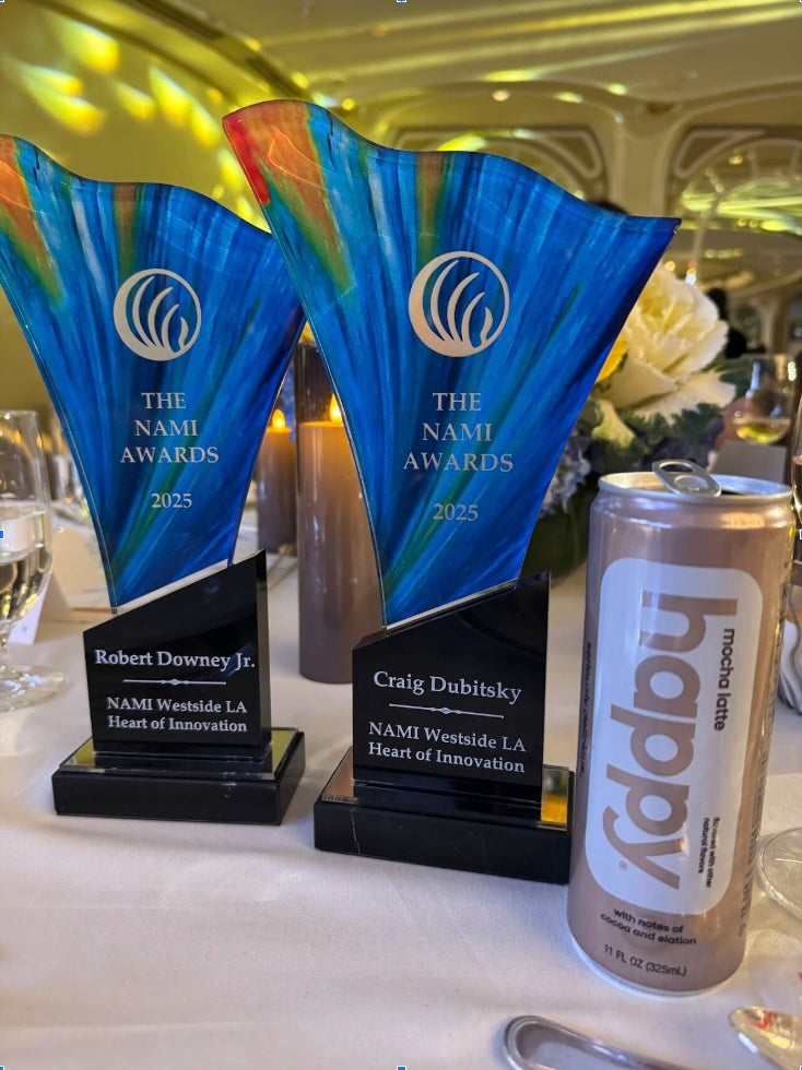 Two NAMI Awards for the Heart of Innovation for Robert Downey Jr and Craig Dubitsky