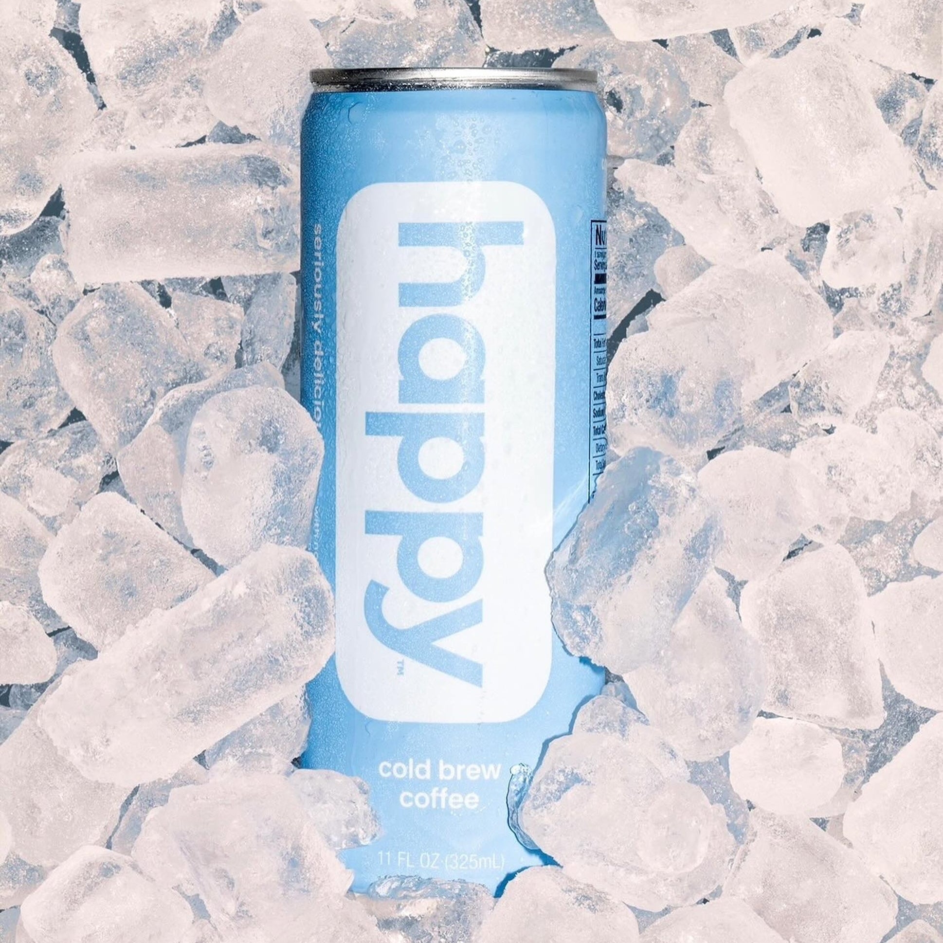 canned cold brew on ice