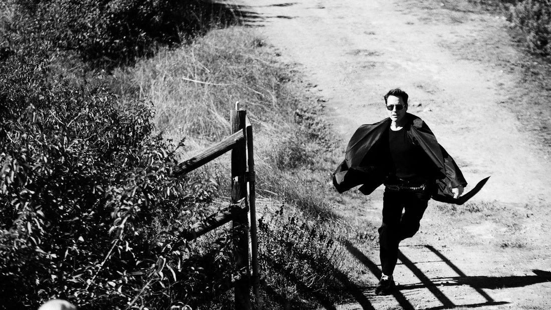 Image of Robert downey Jr Running