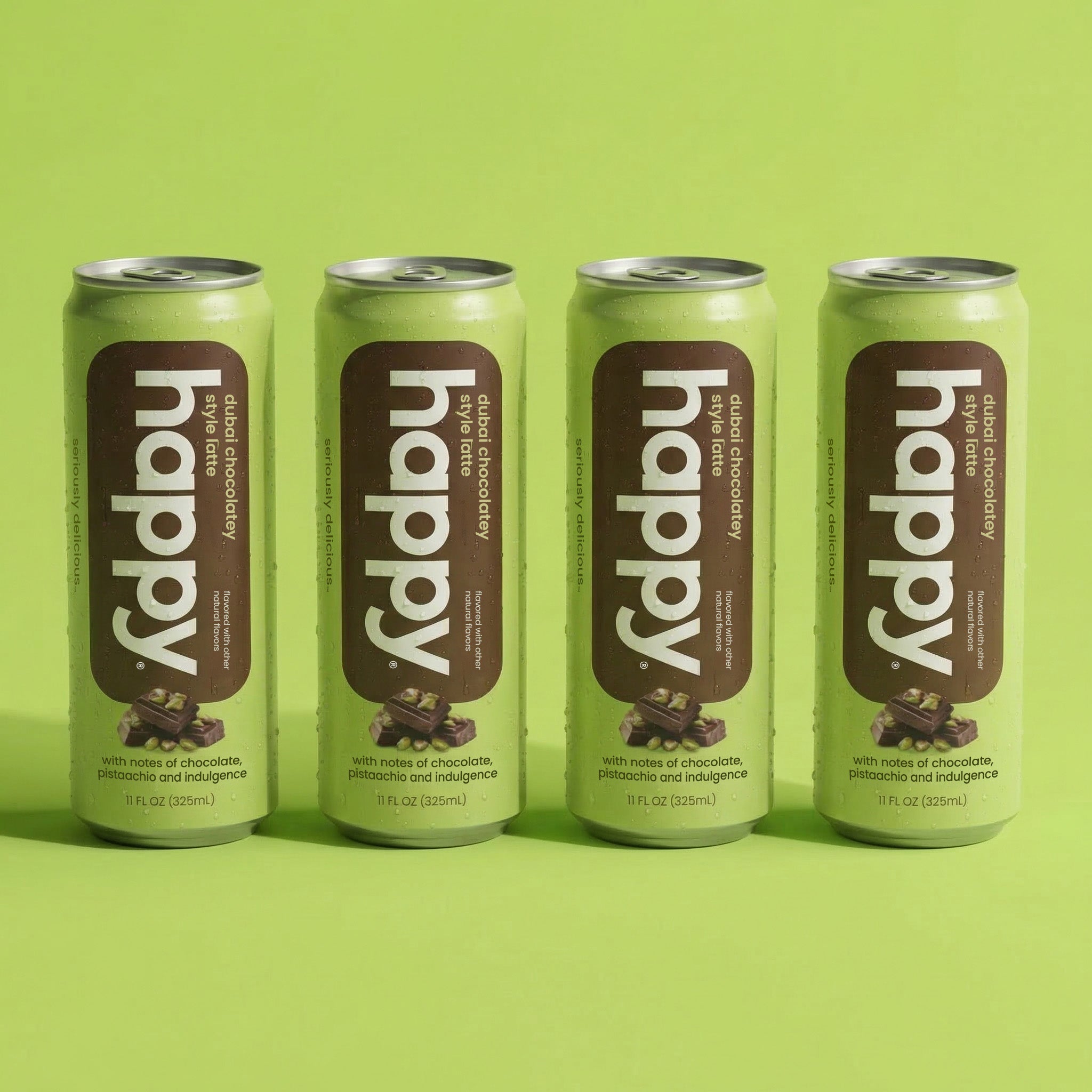 4-pack of Dubai Chocolatey Style Latte - Happy