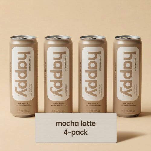 4-pack of happy mocha lattes