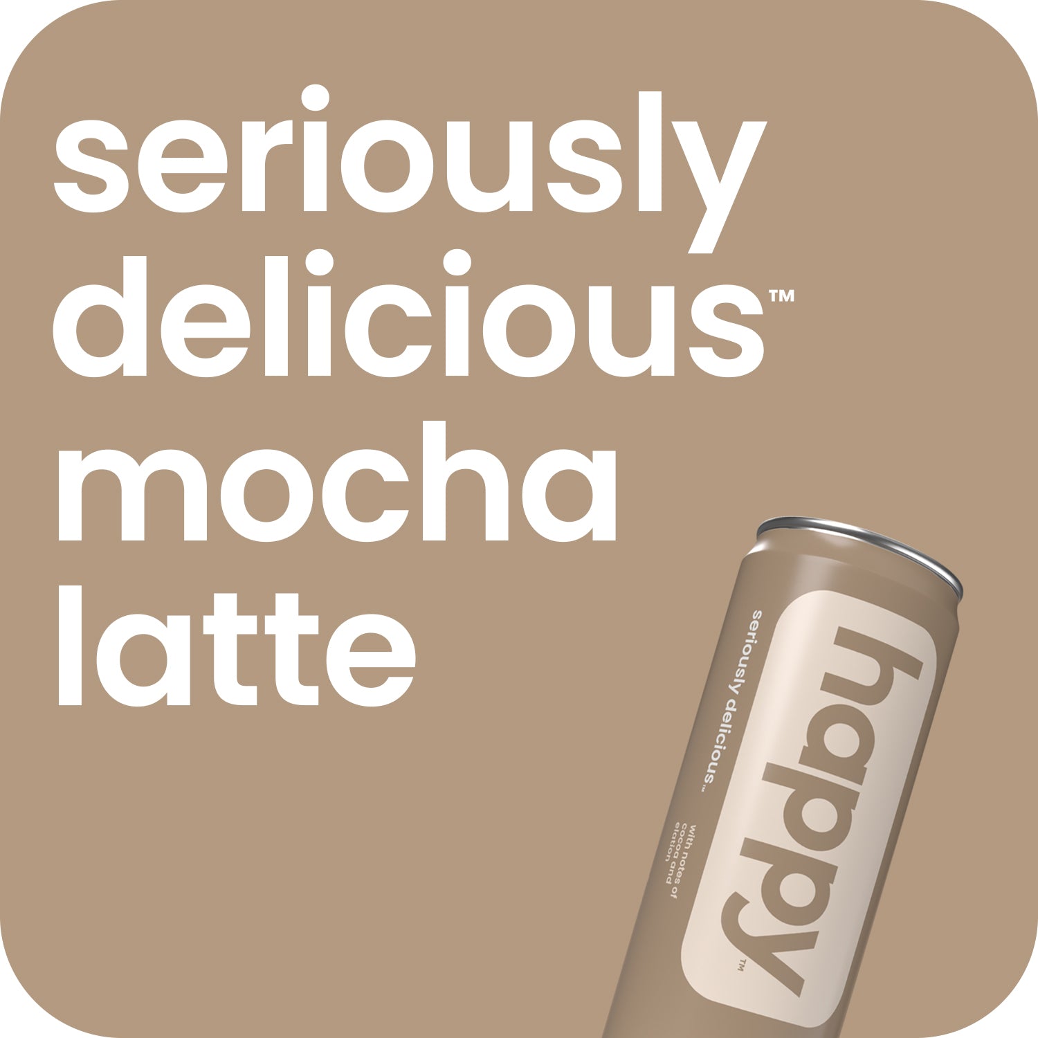 seriously delicious mocha latte
