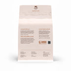 Beige Chocolatey Chip cooke Ground coffee back of pack