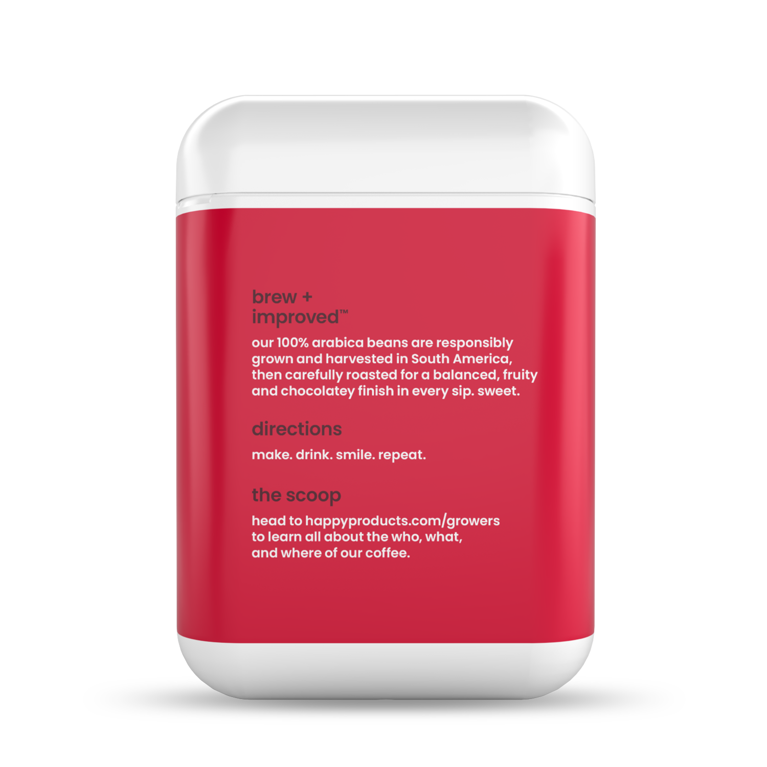 Happy Products, Magnificent Medium Roast Coffee, Whole Bean Coffee - 12 oz