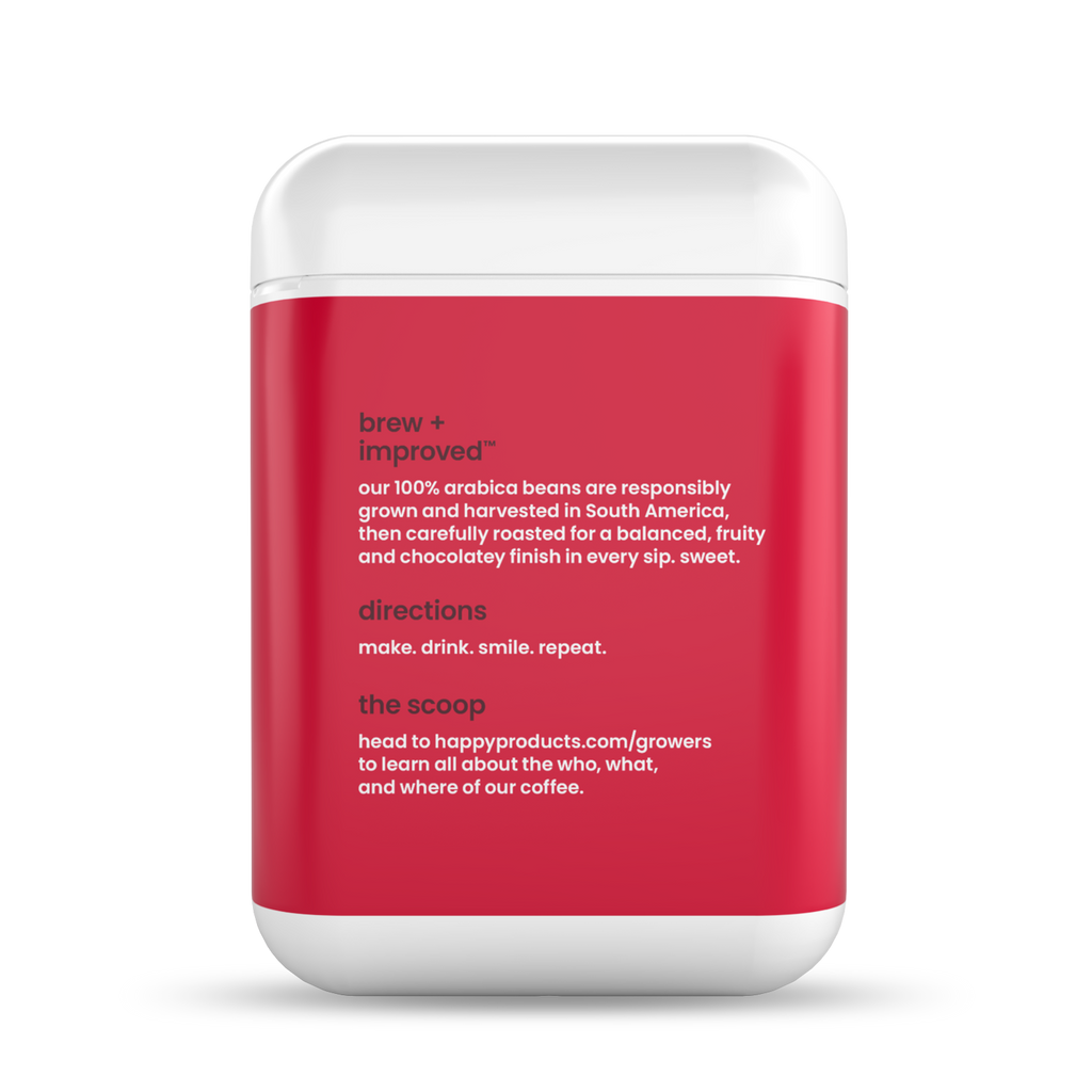 Happy Products, Magnificent Medium Roast Coffee, Whole Bean Coffee - 12 oz
