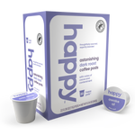 Happy Products, Astonishing Dark Roast Coffee, Coffee Pods, Ready to Brew, Single Serve Coffee, Compatible with Keurig 2.0 K-Cup - 22 ct, 22 Servings
