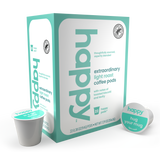 Happy Products, Extraordinary Light Roast Coffee, Coffee Pods, Ready to Brew, Single Serve Coffee, Compatible with Keurig 2.0 K-Cup - 22 ct, 22 Servings