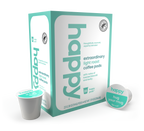 Happy Products, Extraordinary Light Roast Coffee, Coffee Pods, Ready to Brew, Single Serve Coffee, Compatible with Keurig 2.0 K-Cup - 22 ct, 22 Servings