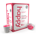 Happy Products, Miraculous Medium Roast Coffee, Coffee Pods, Ready to Brew, Single Serve Coffee, Compatible with Keurig 2.0 K-Cup - 22 ct, 22 Servings