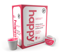 Happy Products, Miraculous Medium Roast Coffee, Coffee Pods, Ready to Brew, Single Serve Coffee, Compatible with Keurig 2.0 K-Cup - 22 ct, 22 Servings