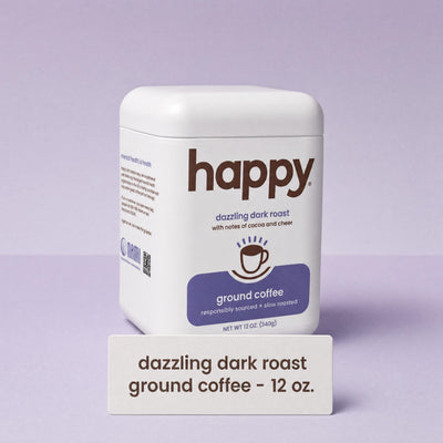 Dazzling dark roast ground coffee 12 oz
