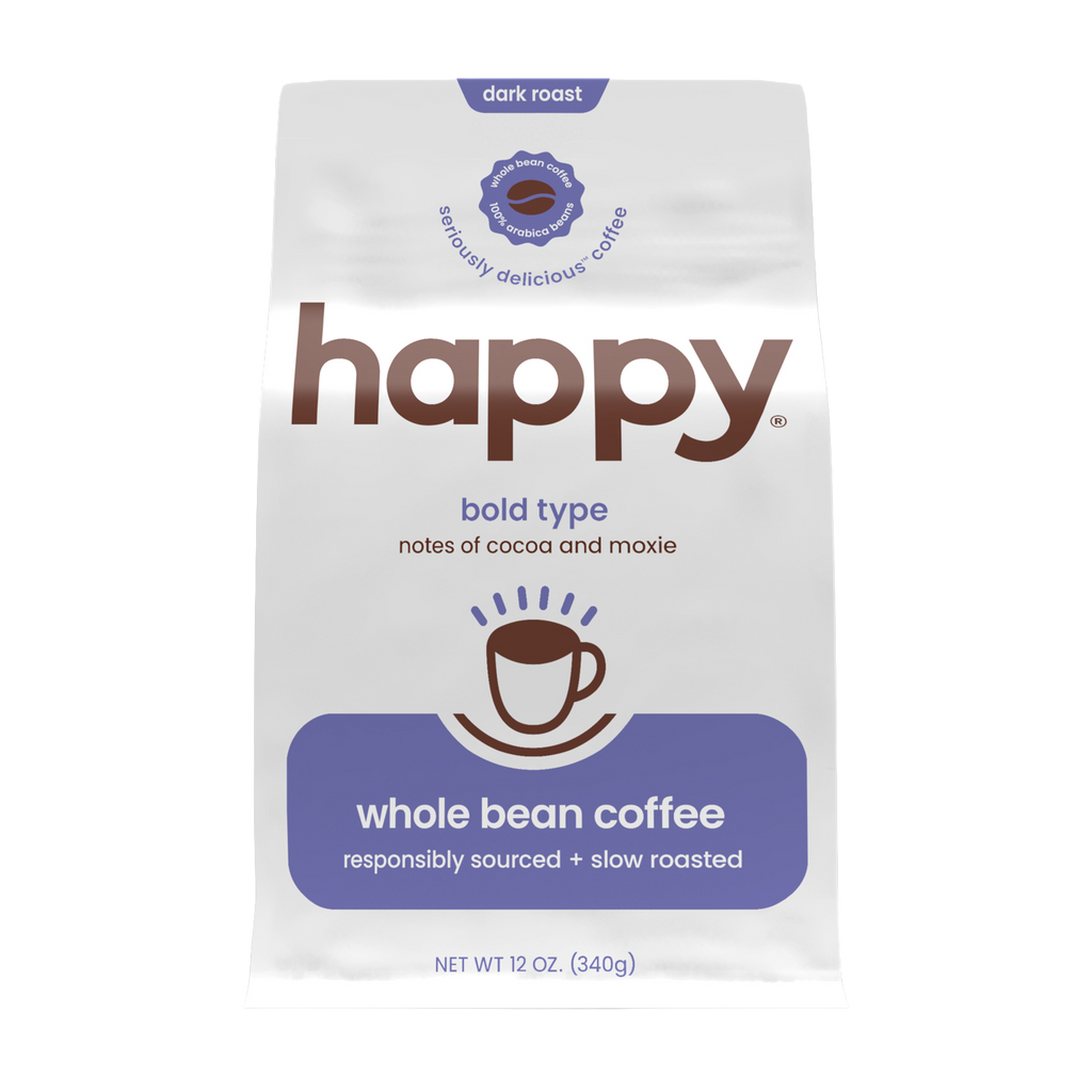 bold type dark roast whole bean coffee 12 oz