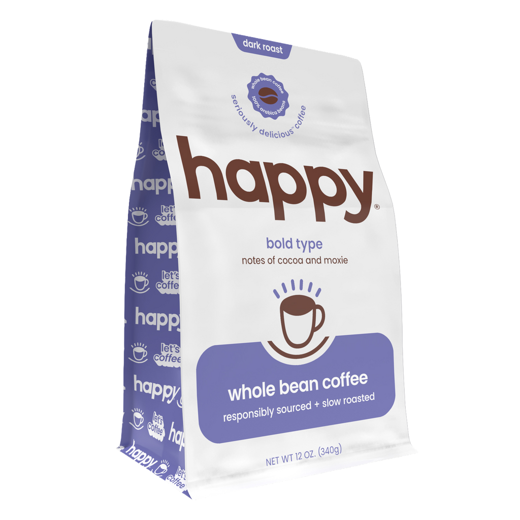bold type dark roast whole bean coffee 12 oz