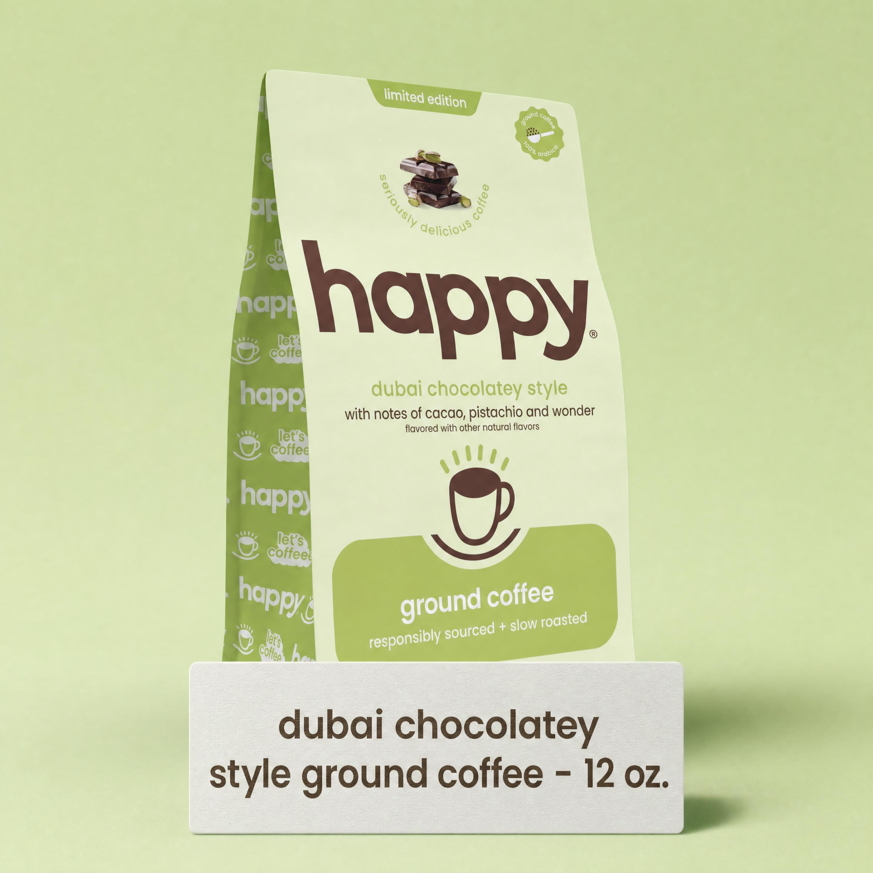 dubai chocolatey style ground coffee 12 oz