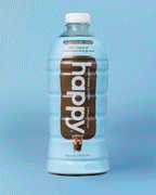 Happy Perfect Vanilla and Cold Brew Multi-Serve Cold Brew 48 oz Spinning
