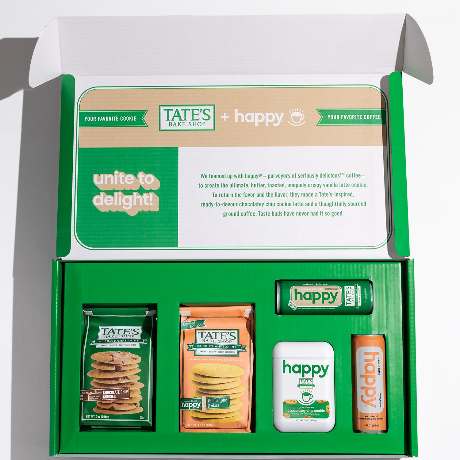 Unite to Delight - Tate's Variety Box