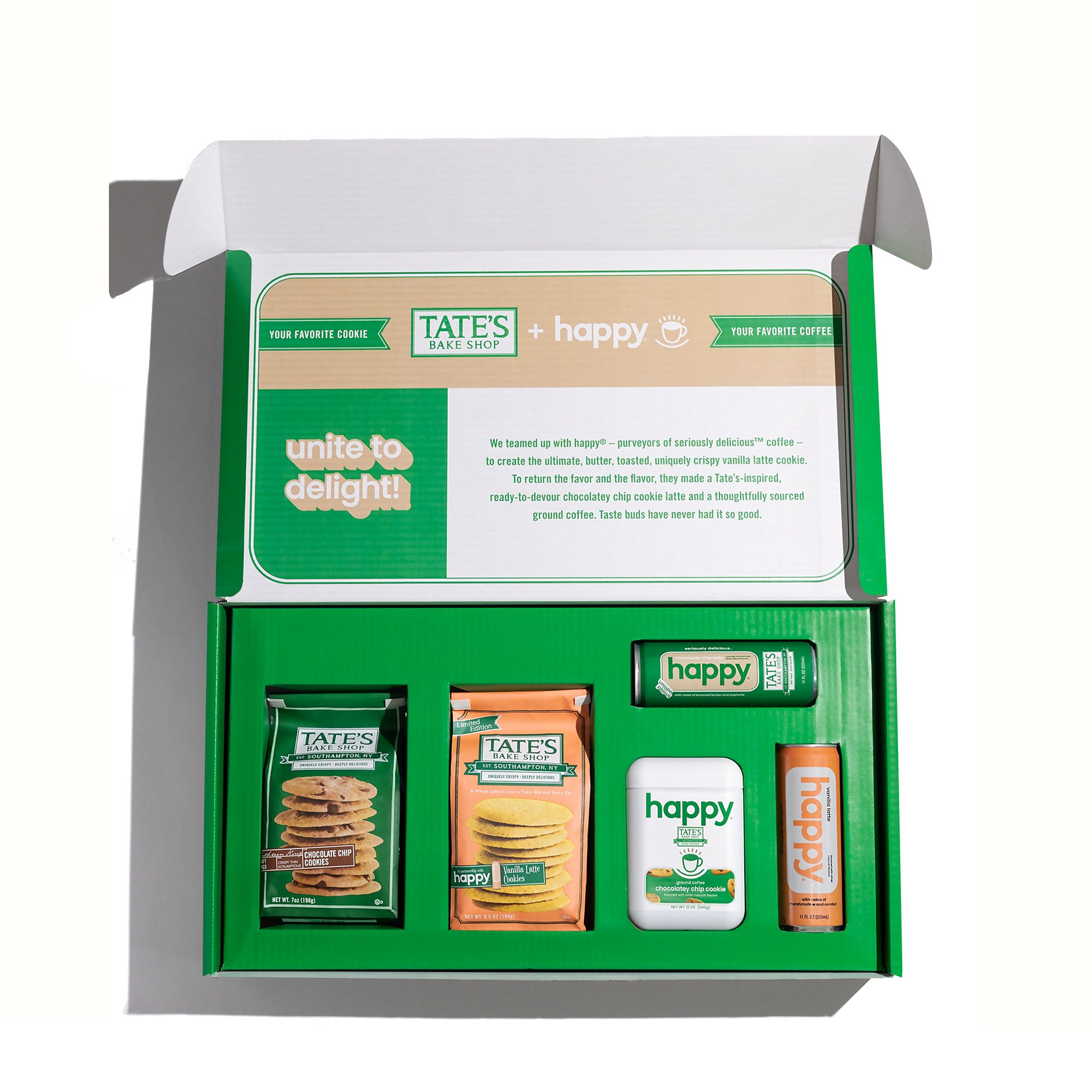 Unite to Delight - Tate's Variety Box