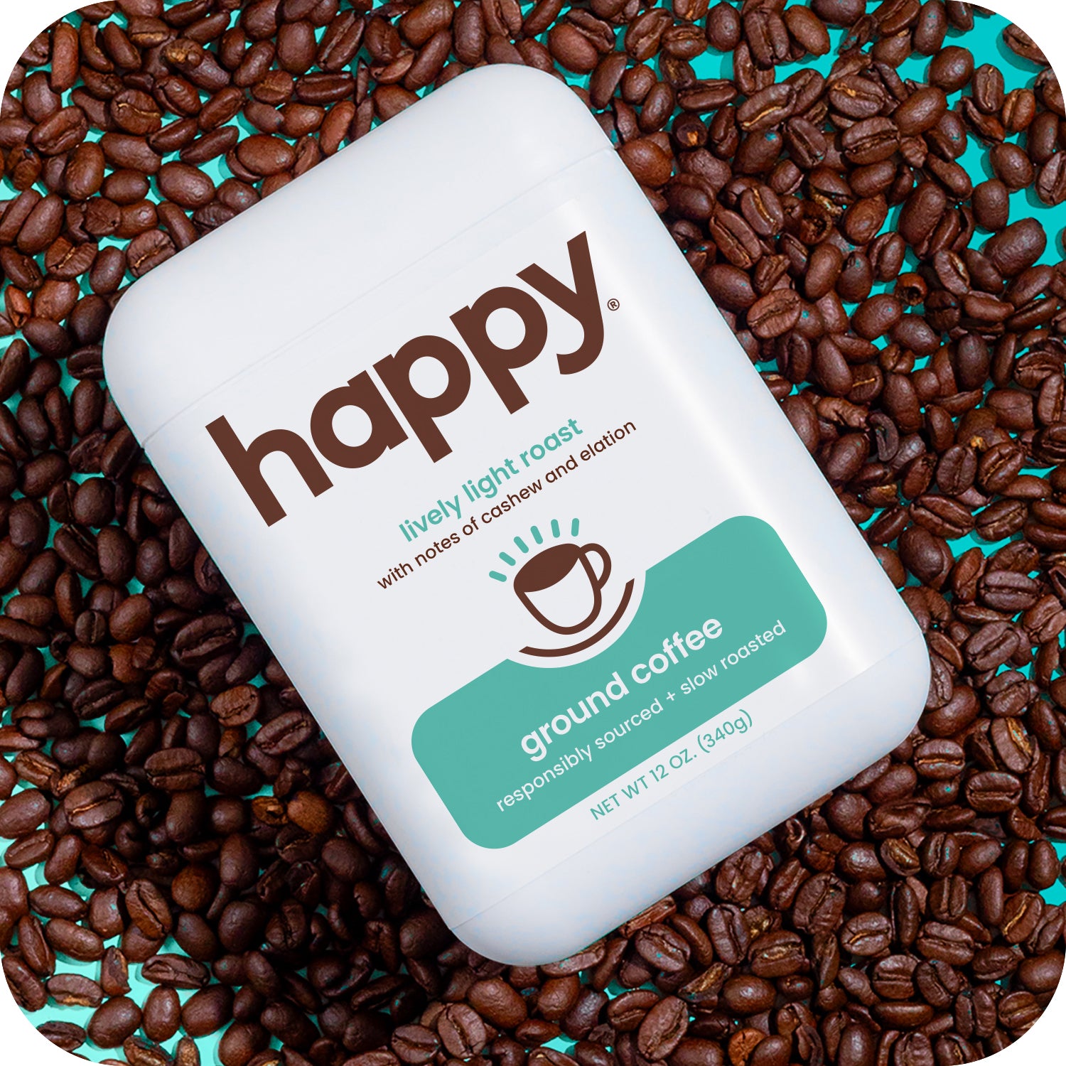 Light Roast on Coffee Beans