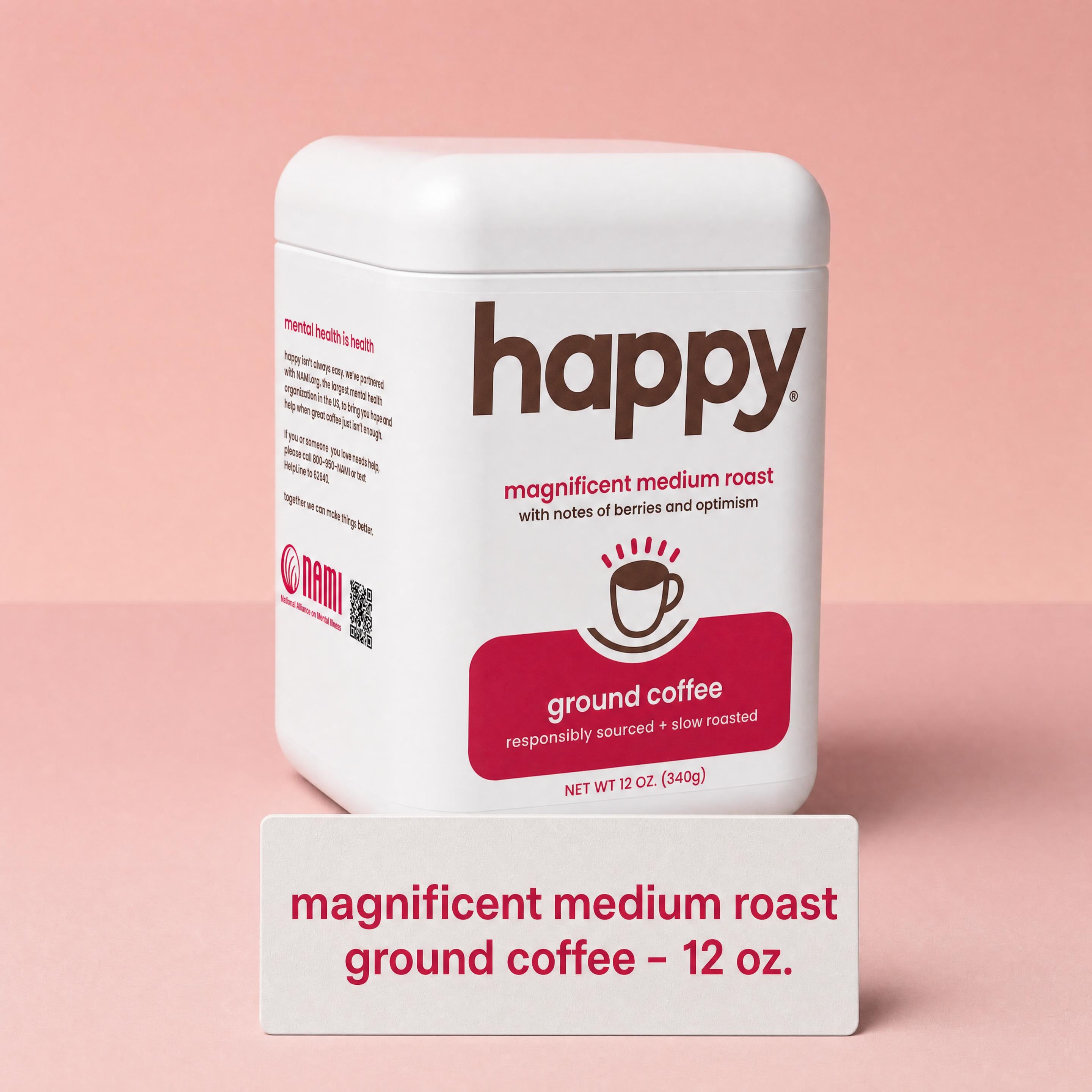 Magnificent medium roast ground coffee 12 oz