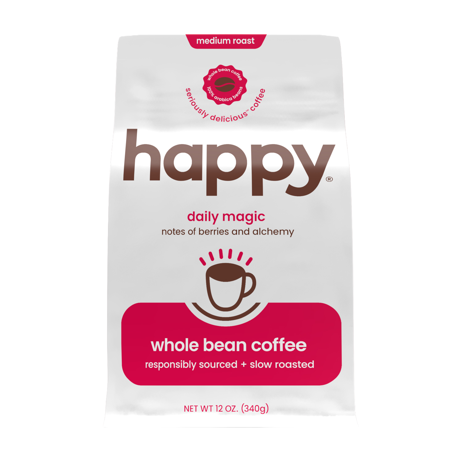 daily magic medium roast whole bean coffee 12 oz
