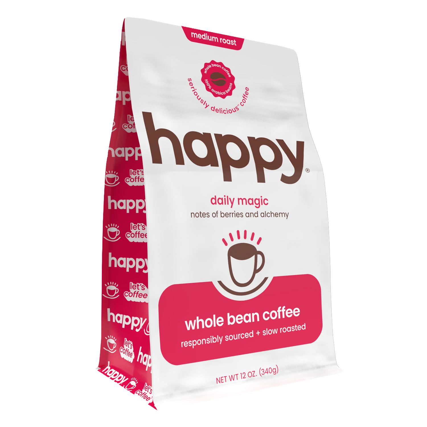 daily magic medium roast whole bean coffee 12 oz