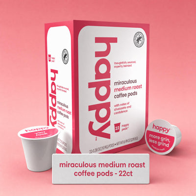 Miraculous medium roast coffee pods 22ct