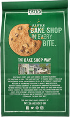 Back of Pack of a Tates Chocolate Chip Cookie Bag