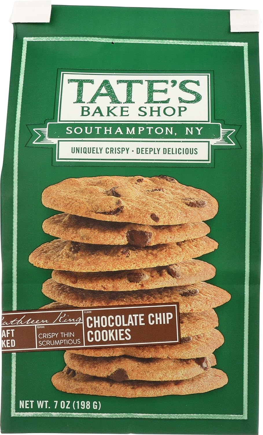 Tates Chocolate Chip Cookie Bag
