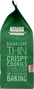 Side of pack of a Tate's Chocolate Chip Cookie Bag