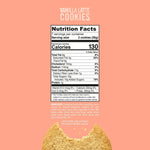 Vanilla Lattee cookies Nutrition Facts