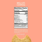 Vanilla Lattee cookies Nutrition Facts