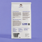 The back of the Dark Roast Ground Coffee Bag