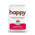 Happy Medium ground coffee container on a white background