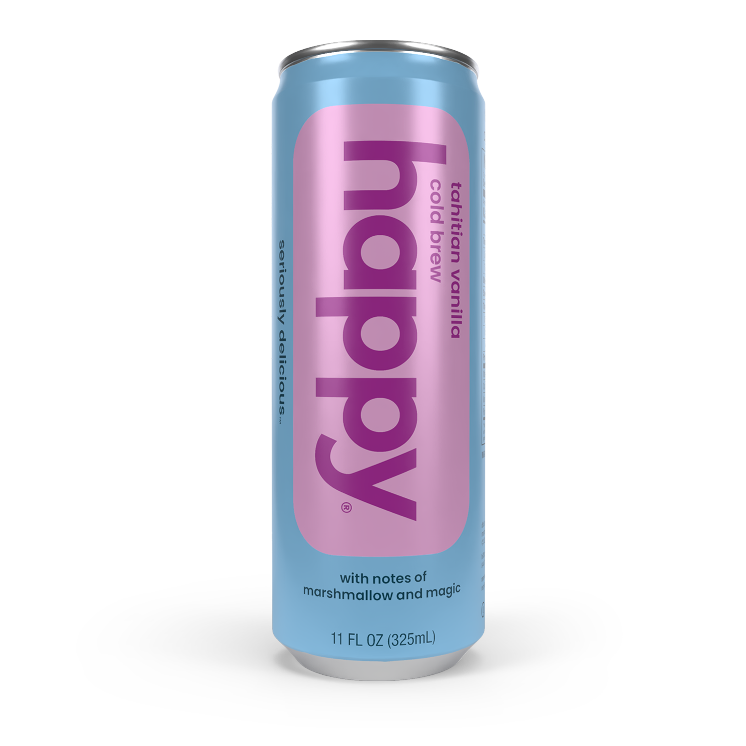 Can of Tahitian Vanilla Happy Cold Brew